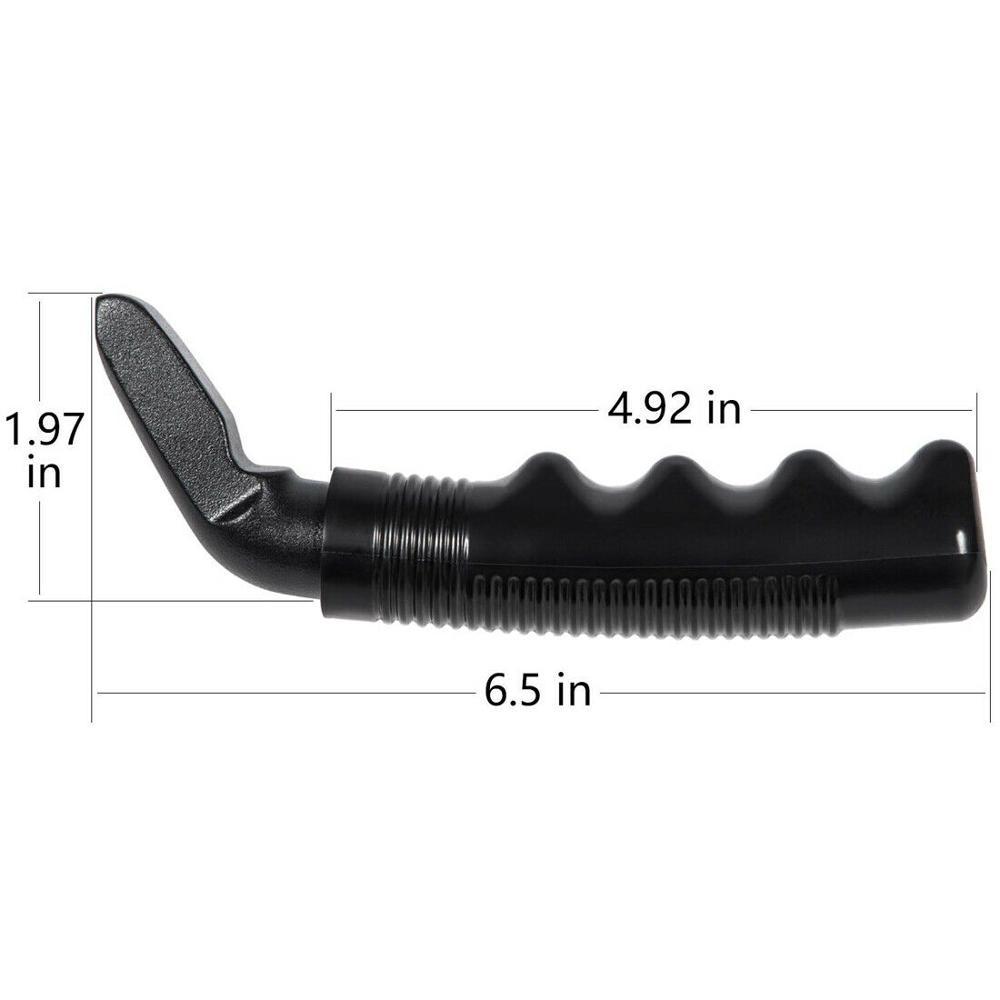 Black Elderly Car Door Get-Off Handrail Tool