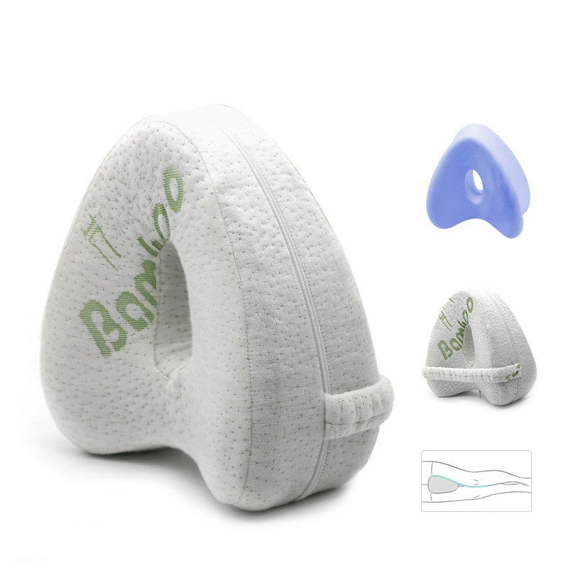 Heart-Shaped Memory Foam Contour Leg Pillow