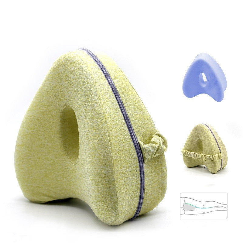 Heart-Shaped Memory Foam Contour Leg Pillow