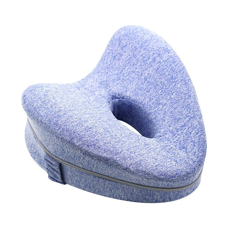 Heart-Shaped Memory Foam Contour Leg Pillow